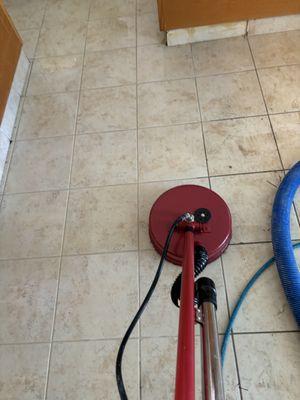 We specialize in carpet, tile and upholstery cleaning.