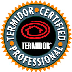 We recommend Termidor to exterminate termites.