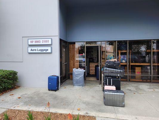 The mighty Samsonite Repair station Orange County CA.