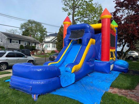 Combo  Water Slide and Bounce House