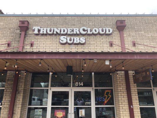 Thunder cloud subs