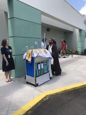 50th anniversary book truck parade!