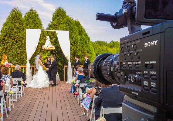 Camera's point of view of a beautiful wedding for this amazing couple!