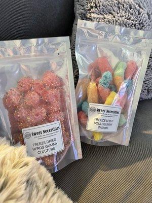 Freeze dried candy