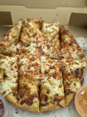 Hot Cheese Pizza