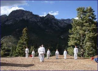 Training Just outside of Las Vegas, NV. in Mount Charleston with Master Gary Bosse Sr.