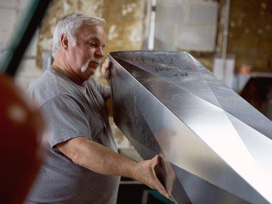 Keith Steger - Sheet Metal Workshop