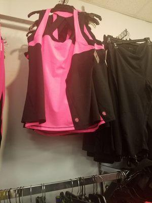 The activewear section is small