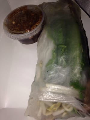 Chicken spring roll