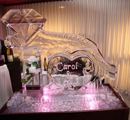 Block Ice for Ice Sculptures for  celebrations and promotions!