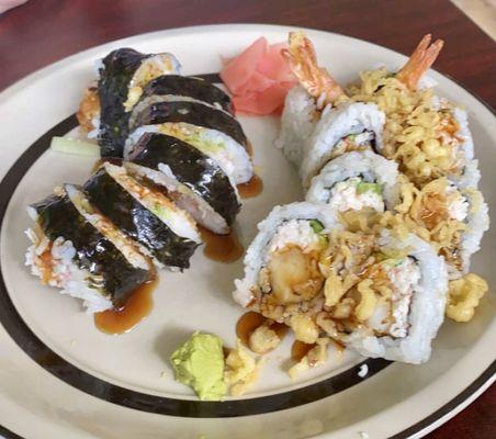 Crunch Roll & Spider Roll