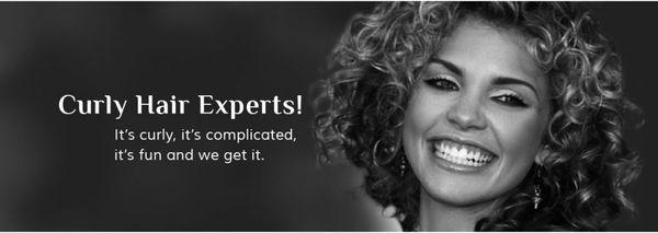 Curly Hair Experts! It's Curly, It's Complicated, We Get It.