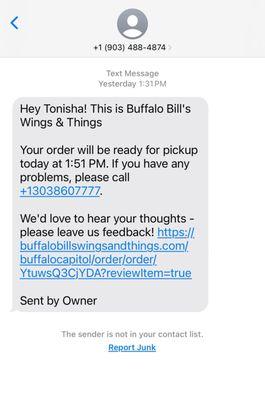 Buffalo Bills Wings & Things