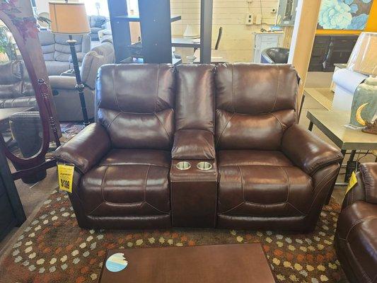 Leather recliner!!!