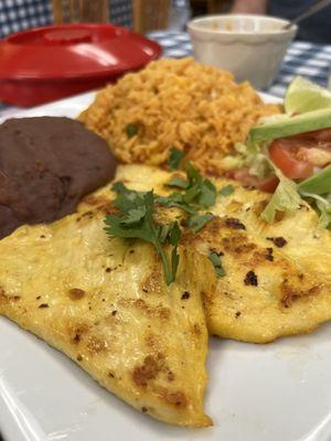 Pechuga de pollo asada