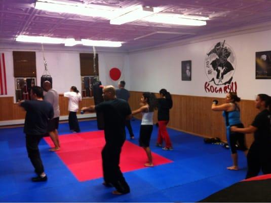 We also have our power cardio kickboxing, lose weight, more energy, get healthier..