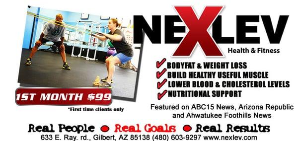 Try Us out...No Strings...No Contracts...Just good training. After that just $149.00 a month for twice a week