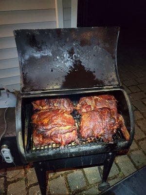 Smoked pork