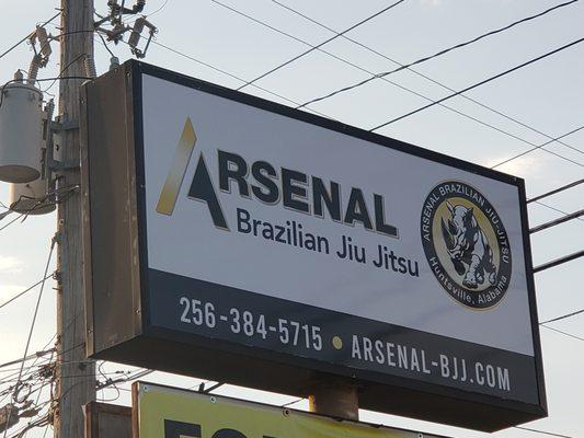 Arsenal Exterior Sign