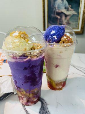 We tried both classic and ultimate Halo-Halo. It's good but on the sweeter side.