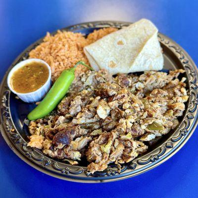 Machaca Plate