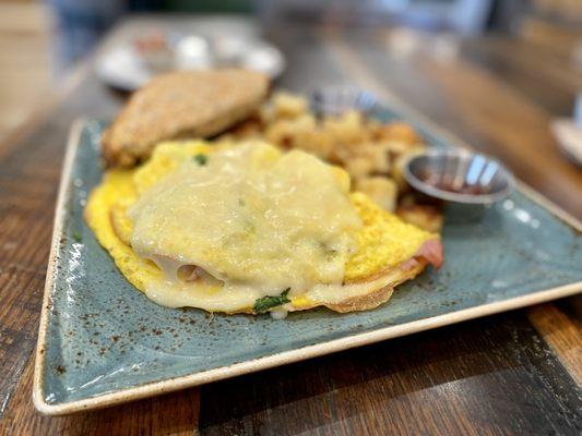 Bacodo meets Ham & Gruyere Omlete