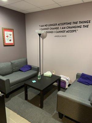 Our counseling room