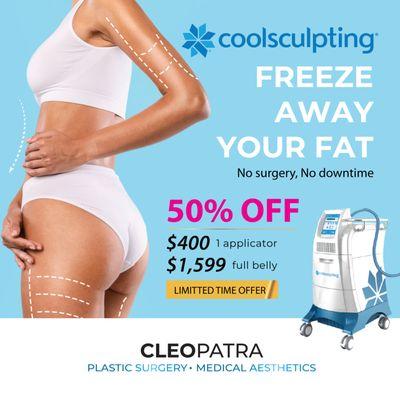 Coolsculpting Fat Loss 50% OFF