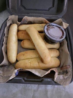 Large order of breadsticks.