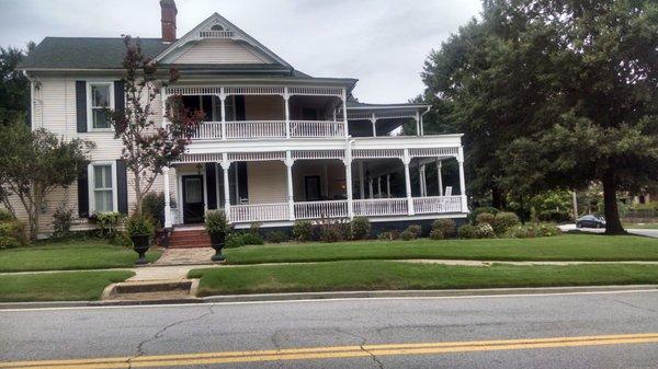 Lovely historic homes. Porches! Porches! Porches!