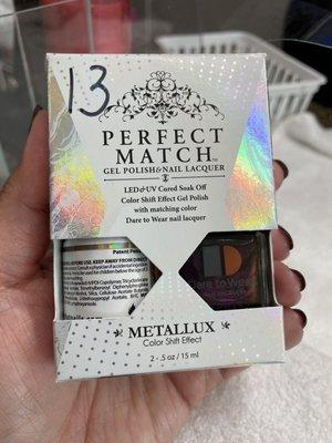 #13 Perfect Match Metallux for WDW