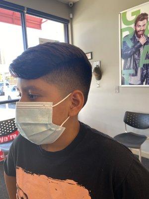 Boys haircut