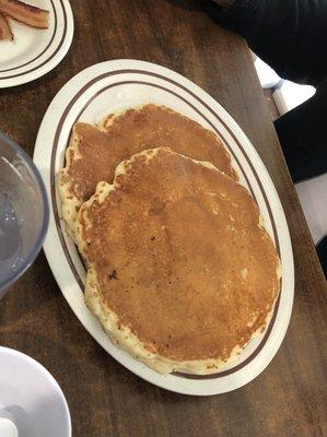 large pancakes