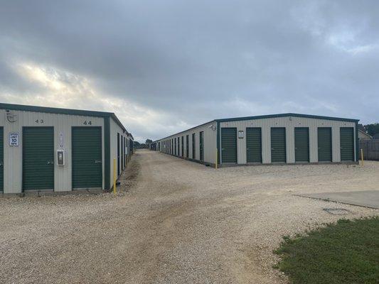 Drive up storage units