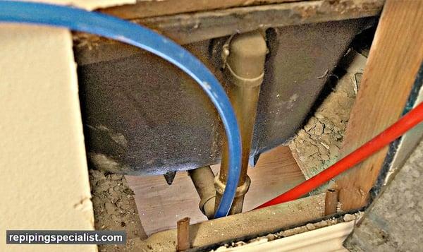 Repiping Specialists - Care Plumbing OUR STEP-BY-STEP PROCESS - #4 PEX/COPPER PIPES INSTALLATION