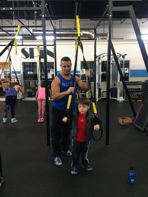 Kids class taught by Ashoor Sarkis