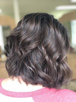 Layered lob.