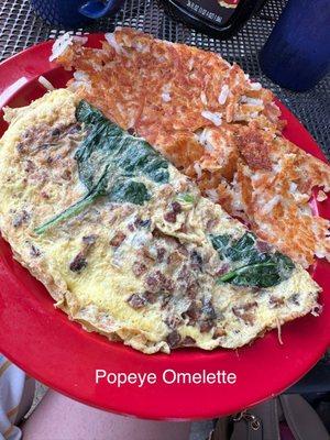 Popeye Omelette