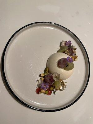 Fromage panna cotta