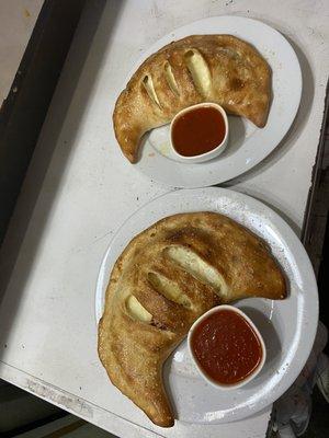 Cheese calzones!!!