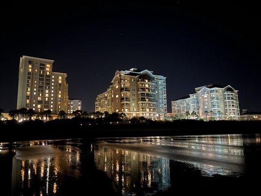 Waterfront night view