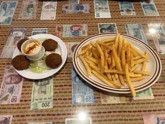 4 Piece Falafel and Fries