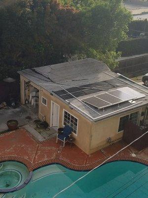 Solar pool pump project