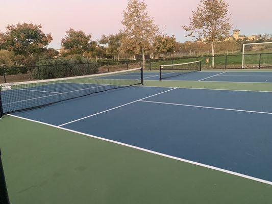 Pickleball courts