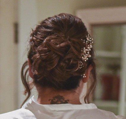 Bridal updo by Rebel (2)