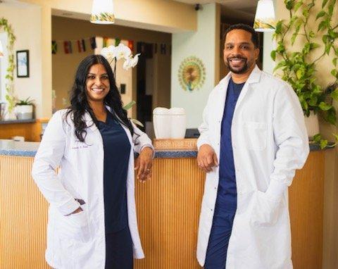 Dr. Shivani A. Patel and Dr. Carl Jackson Jr.