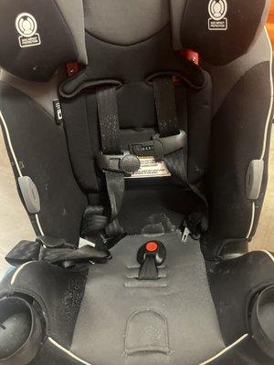 BRAND NEW CARSEAT RUINED!!!