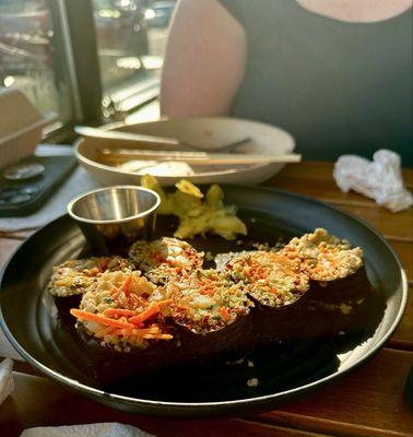 Lobster Sushi Roll with Quinoa instead of wild rice