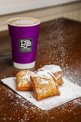 Coffee + Beignets = the perfect combo!