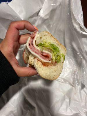 Italian hoagie